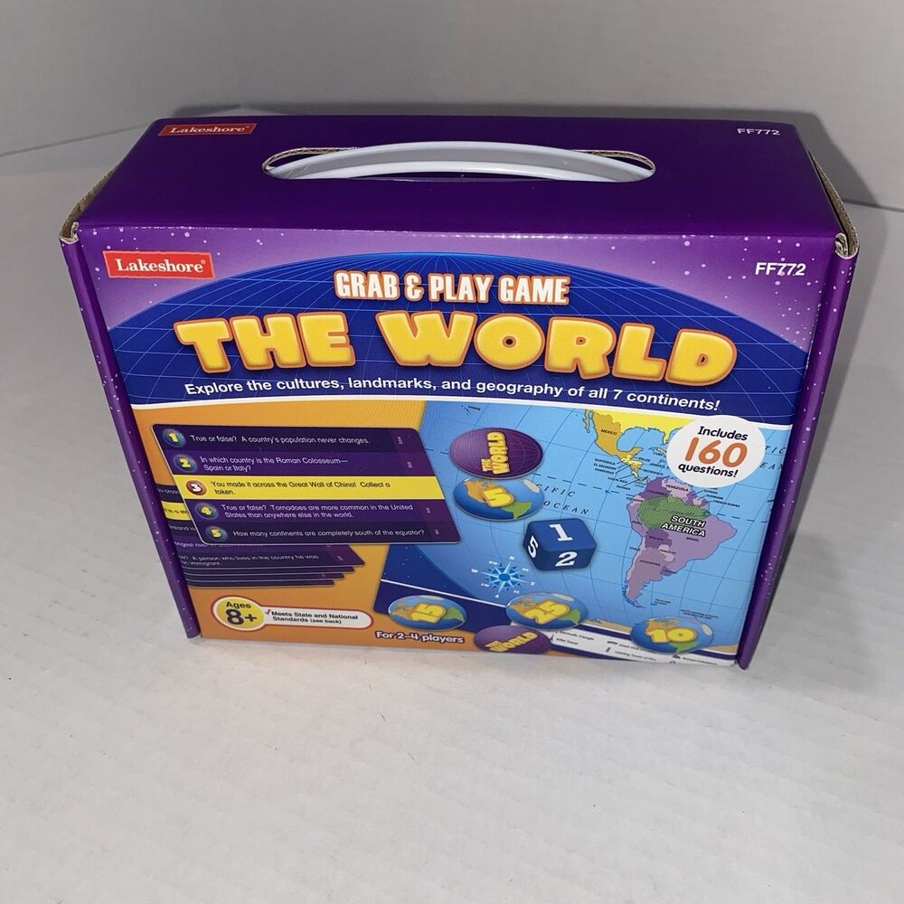 Lakeshore Grab & Play Game The World